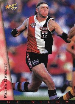 1997 Select AFL Ultimate Series #120 Peter Everitt Front